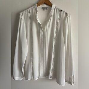 2X Worn once | White blouse
